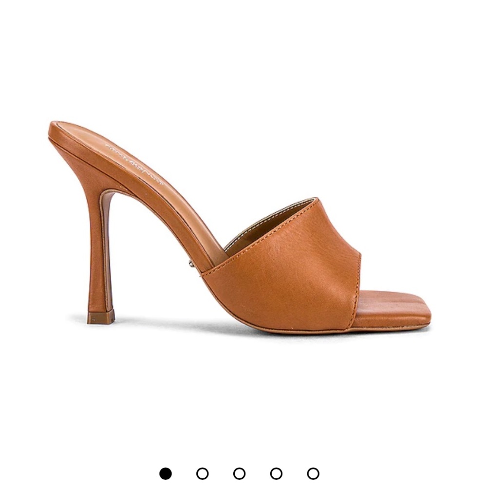 Tony Bianco Flora Mule in Tan Como Sz 8.5
